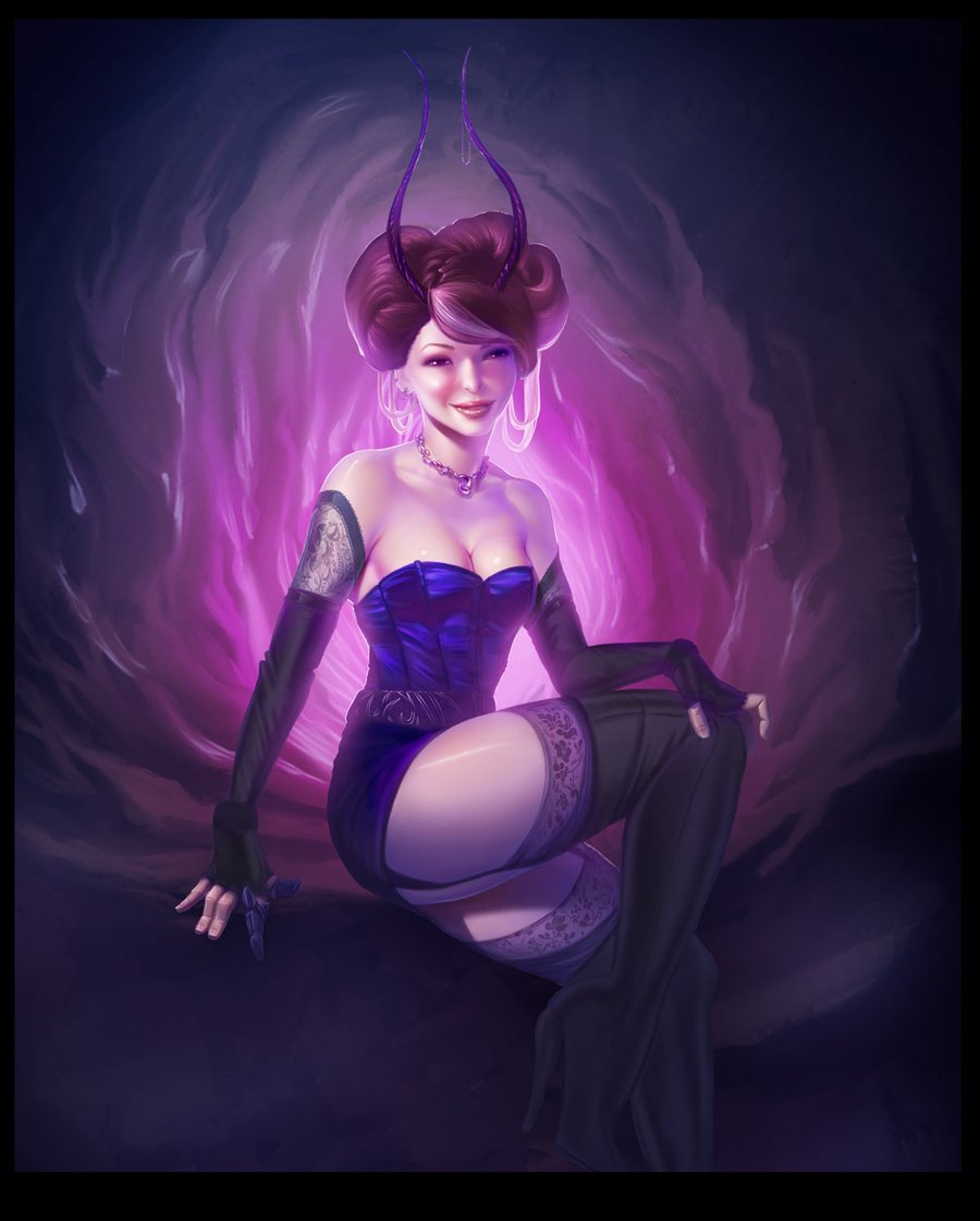 glamorous digital paintings Illustrations Andrew Hibner